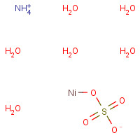7785-20-8 AMMONIUM NICKEL(II) SULFATE HEXAHYDRATE chemical structure