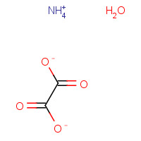 6009-70-7 Ammonium oxalate monohydrate chemical structure