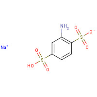 24605-36-5 Sodium 2-amino-1,4-benzenedisulfonate chemical structure