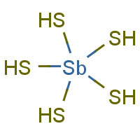 1315-04-4 ANTIMONY PENTASULFIDE chemical structure