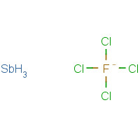 14913-58-7 ANTIMONY TETRACHLOROMONOFLUORIDE chemical structure