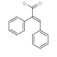 91-48-5 alpha-Phenylcinnamic acid chemical structure