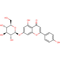 578-74-5 Apigenin 7-glucoside chemical structure