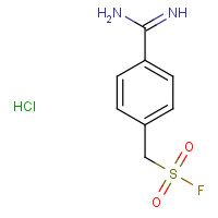 74938-88-8 4-Amidinophenylmethanesulfonyl fluoride hydrochloride chemical structure