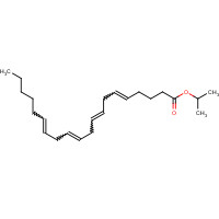119524-26-4 ARACHIDONIC ACID ISOPROPYL ESTER chemical structure