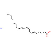6610-25-9 ARACHIDONIC ACID SODIUM SALT chemical structure