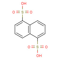 81-04-9 1,5-Naphthalenedisulfonic acid chemical structure