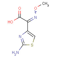 65872-41-5 2-(2-Aminothiazole-4-yl)-2-methoxyiminoacetic acid chemical structure