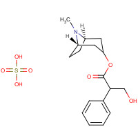 5908-99-6 Atropine sulfate monohydrate chemical structure