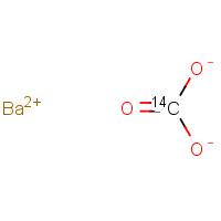 1882-53-7 BARIUM CARBONATE,[14C] chemical structure