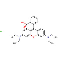 81-88-9 Rhodamine B chemical structure