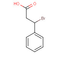 15463-91-9 B-BROMO-B-PHENYLPROPIONIC ACID chemical structure