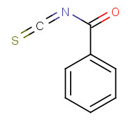 532-55-8 Benzoyl isothiocyanate chemical structure