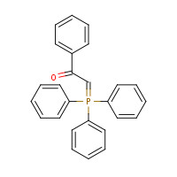 859-65-4 (BENZOYLMETHYLENE)TRIPHENYLPHOSPHORANE chemical structure