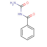 614-22-2 BENZOYLUREA chemical structure