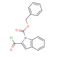 321309-39-1 BENZYL 2-(CHLOROCARBONYL)-1-INDOLINECARBOXYLATE chemical structure