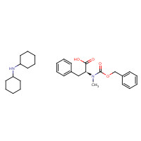 2899-08-3 N-ALPHA-BENZYLOXYCARBONYL-N-ALPHA-METHYL-L-PHENYLALANINE DICYCLOHEXYLAMINE chemical structure