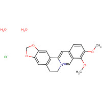 633-65-8 Berberine hydrochloride chemical structure
