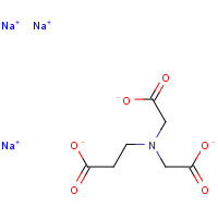 129050-62-0 BETA-ALANINE-N,N-DIACETICACIDTRISODIUMSALT chemical structure
