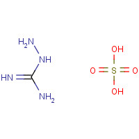 996-19-0 AMINOGUANIDINE HEMISULFATE chemical structure