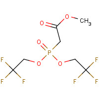 88738-78-7 BIS(2,2,2-TRIFLUOROETHYL) (METHOXYCARBONYLMETHYL)PHOSPHONATE chemical structure