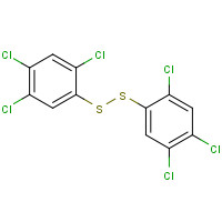 3808-87-5 BIS(2,4,5-TRICHLOROPHENYL) DISULFIDE chemical structure