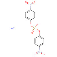 4043-96-3 BIS(4-NITROPHENYL)PHOSPHORIC ACID SODIUM SALT chemical structure