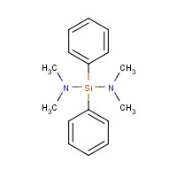 1027-62-9 BIS(DIMETHYLAMINO)DIPHENYLSILANE chemical structure