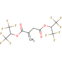 98452-82-5 BIS(HEXAFLUOROISOPROPYL)ITACONATE chemical structure