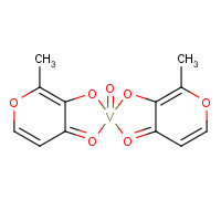 38213-69-3 BIS(MALTOLATO)OXOVANADIUM(IV) chemical structure