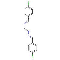 60434-95-9 BIS(P-CHLOROBENZYLIDENE)-ETHYLENEDIAMINE chemical structure