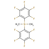 10536-62-6 BIS(PENTAFLUOROPHENYL)DIMETHYLSILANE chemical structure