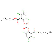 30431-54-0 OXALIC ACID BIS[2,4,5-TRICHLORO-6-(PENTYLOXYCARBONYL)PHENYL] ESTER chemical structure