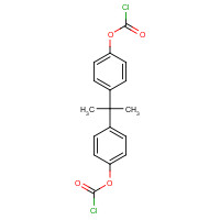 2024-88-6 BISPHENOL A BIS(CHLOROFORMATE) chemical structure