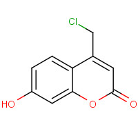 25392-41-0 4-(CHLOROMETHYL)-7-HYDROXY-2H-CHROMEN-2-ONE chemical structure