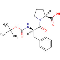 38675-10-4 BOC-D-PHE-PRO-OH chemical structure