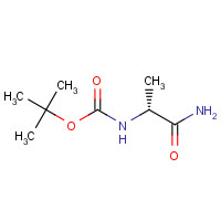 78981-25-6 BOC-D-ALA-NH2 chemical structure