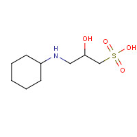 73463-39-5 3-(Cyclohexylamino)-2-hydroxy-1-propanesulfonic acid chemical structure