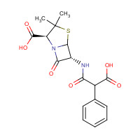 4697-36-3 CARBENICILLIN chemical structure