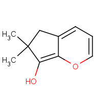 1563-38-8 2,3-Dihydro-2,2-dimethyl-7-benzofuranol chemical structure