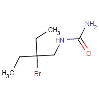 77-65-6 (2-BROMO-2-ETHYLBUTYRYL)UREA chemical structure