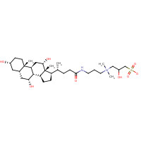 82473-24-3 3-[(3-Cholamidopropyl)dimethylammonio]-2-hydroxy-1-propanesulfonate chemical structure