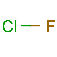 7790-89-8 CHLORINE MONOFLUORIDE chemical structure