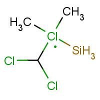 18171-59-0 (DICHLOROMETHYL)DIMETHYLCHLOROSILANE chemical structure