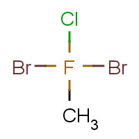 353-55-9 CHLORODIBROMOFLUOROMETHANE chemical structure