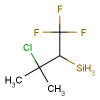 1481-41-0 CHLORODIMETHYL-3,3,3-TRIFLUOROPROPYLSILANE chemical structure
