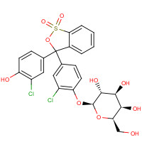 99792-79-7 CHLOROPHENOL RED-BETA-D-GALACTOPYRANOSID chemical structure