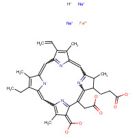 32627-52-4 Chlorophyllinironcomplex chemical structure