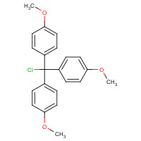 49757-42-8 4,4',4''-TRIMETHOXYTRITYL CHLORIDE chemical structure