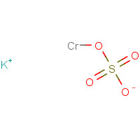 15244-38-9 CHROMIUM POTASSIUM SULFATE chemical structure